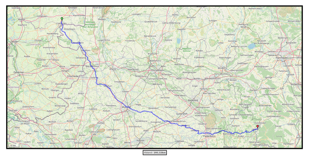 Route Corvey